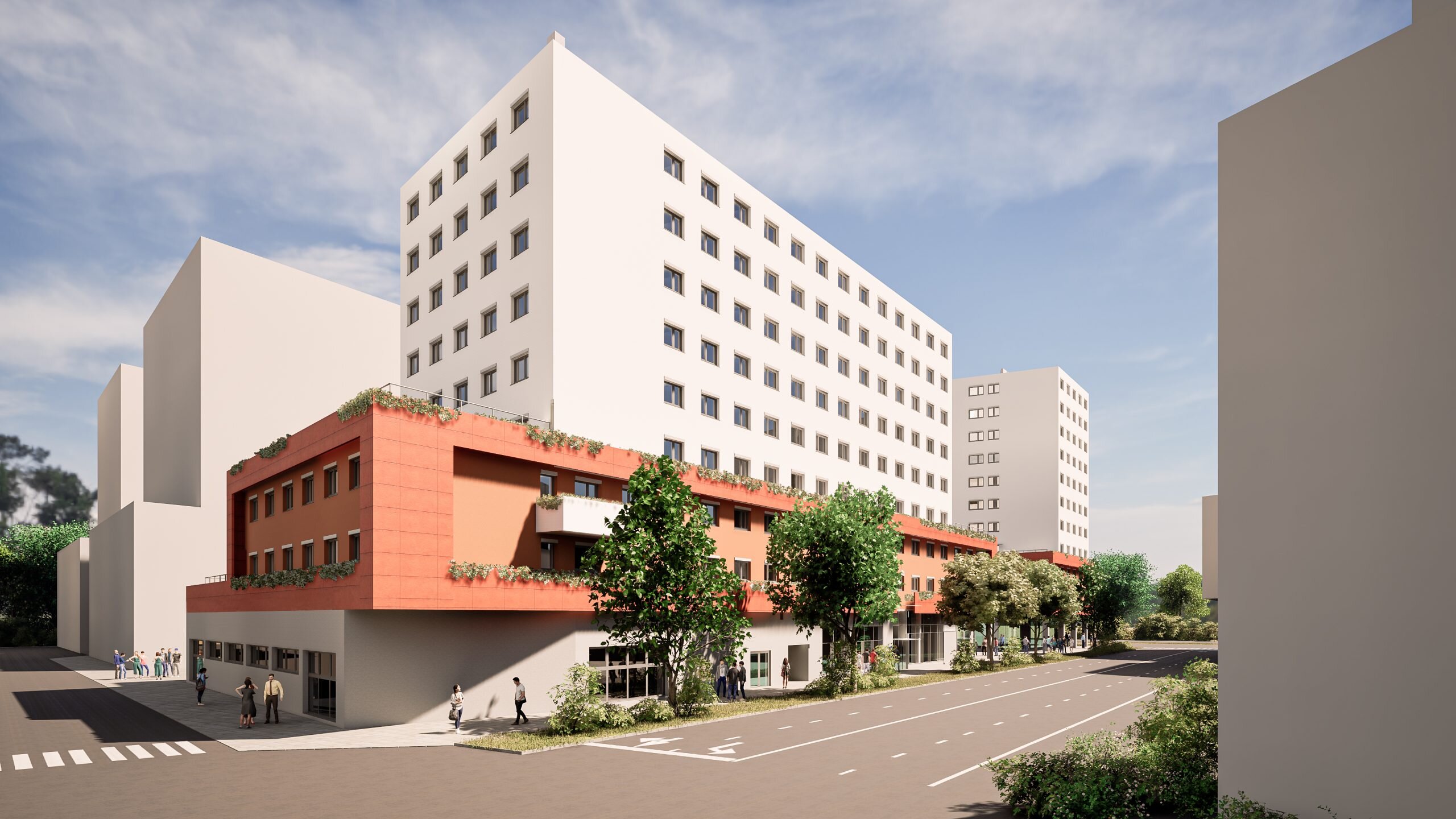 Studentenwohnheim an der Schanze